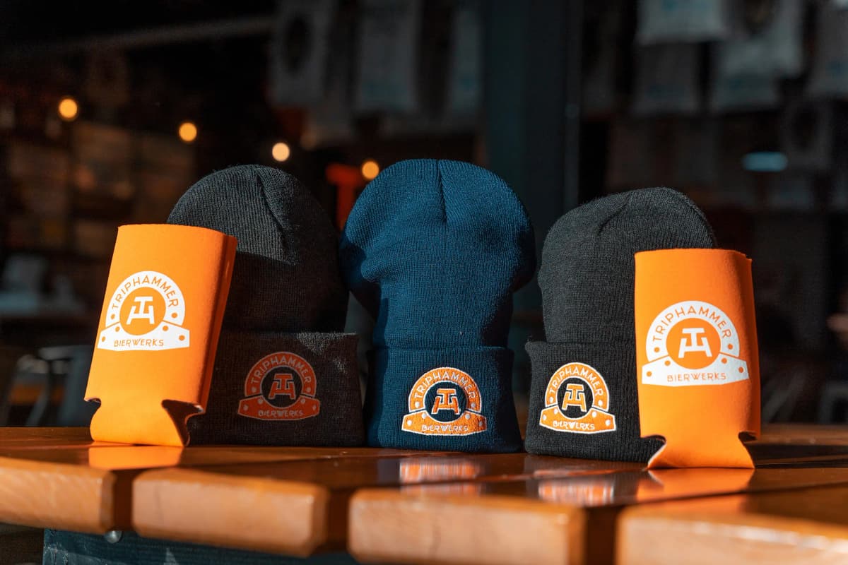 Triphammer brewery merchandise