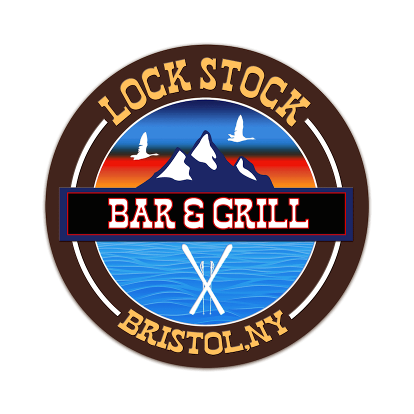 Lock Stock Bar & Grill logo